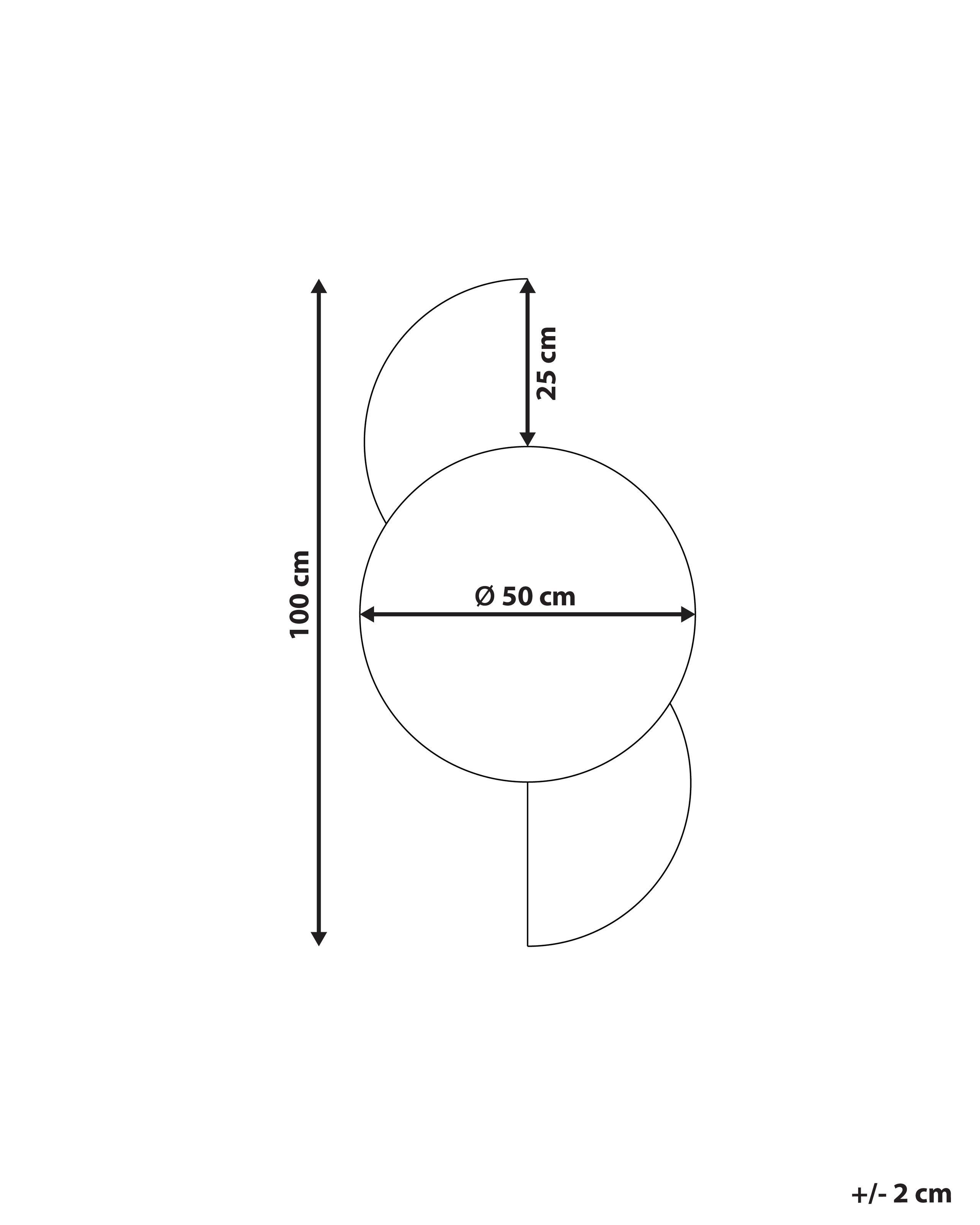 Beliani Wandspiegel aus Glas Modern SEUZEY  