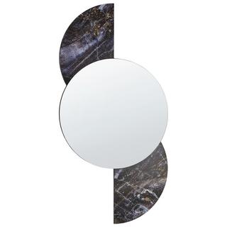 Beliani Wandspiegel aus Glas Modern SEUZEY  