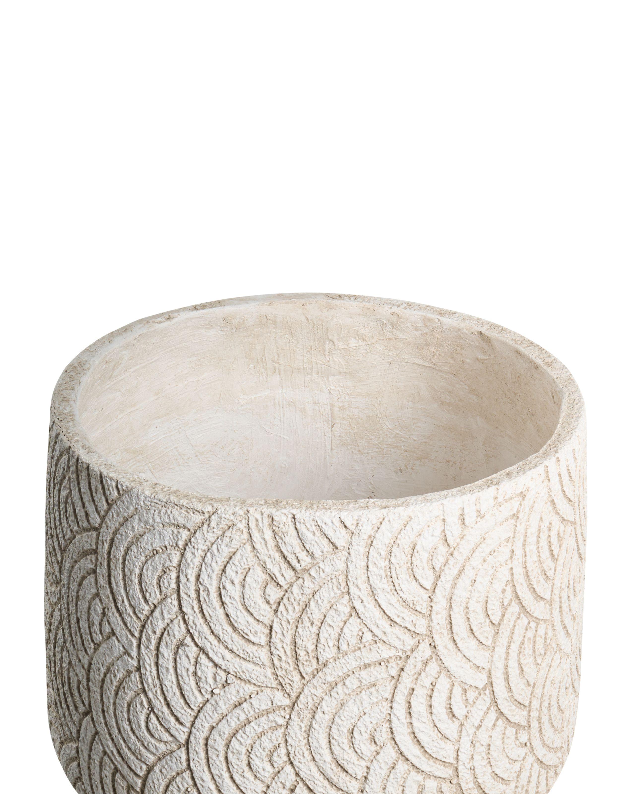 Beliani Cache-pot en Fibre d'argile Moderne ERIROS  