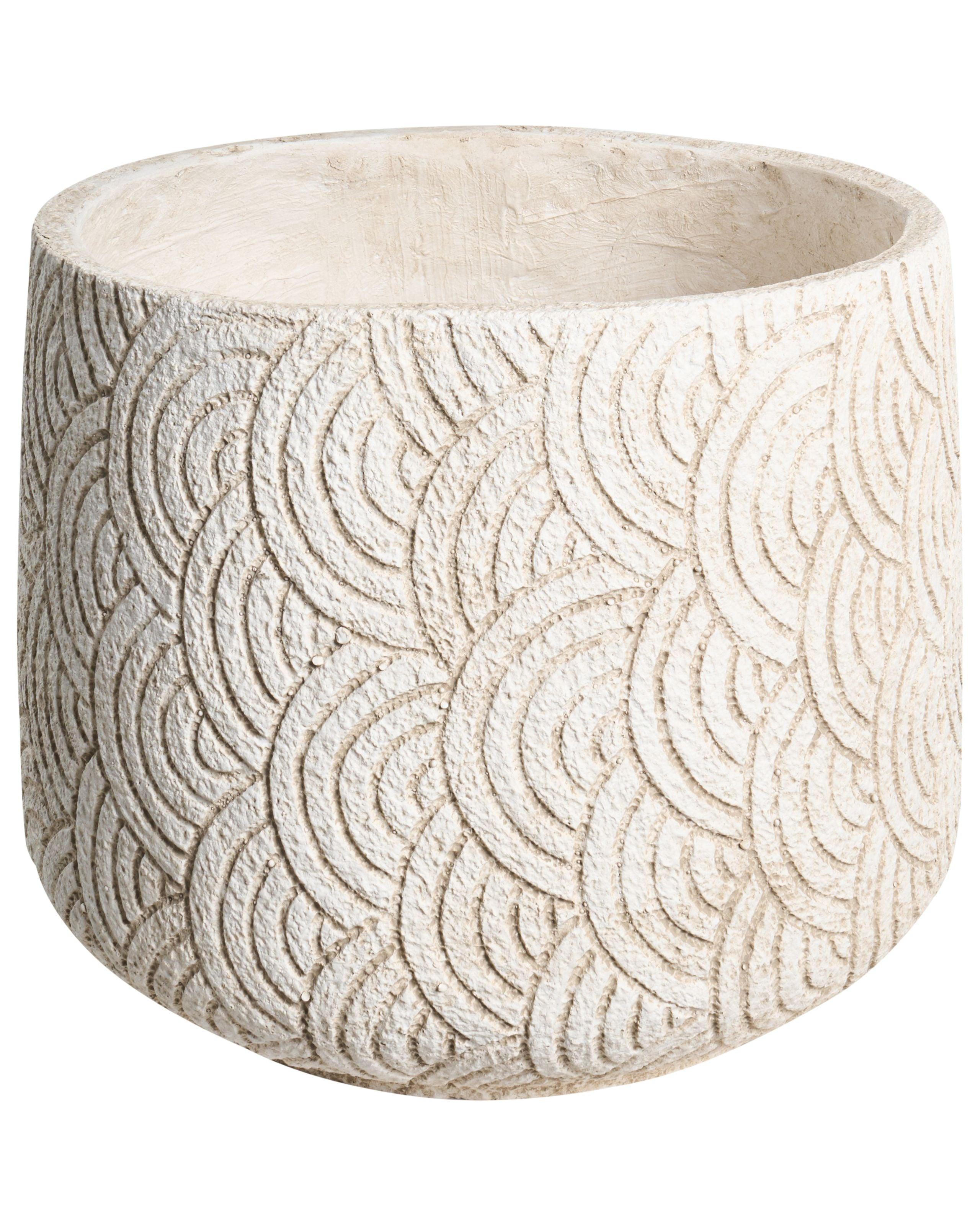 Beliani Cache-pot en Fibre d'argile Moderne ERIROS  