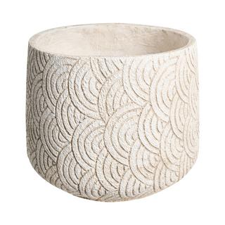 Beliani Cache-pot en Fibre d'argile Moderne ERIROS  