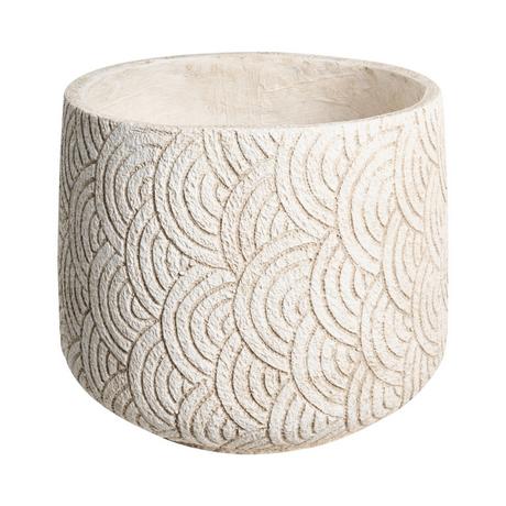 Beliani Cache-pot en Fibre d'argile Moderne ERIROS  