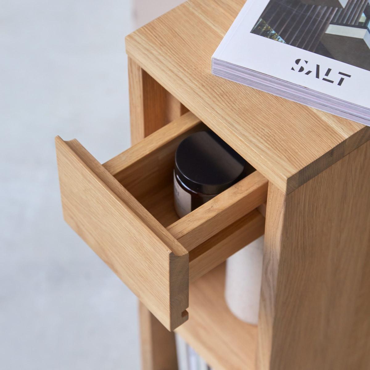 Tikamoon Chevet en chêne massif Eden  