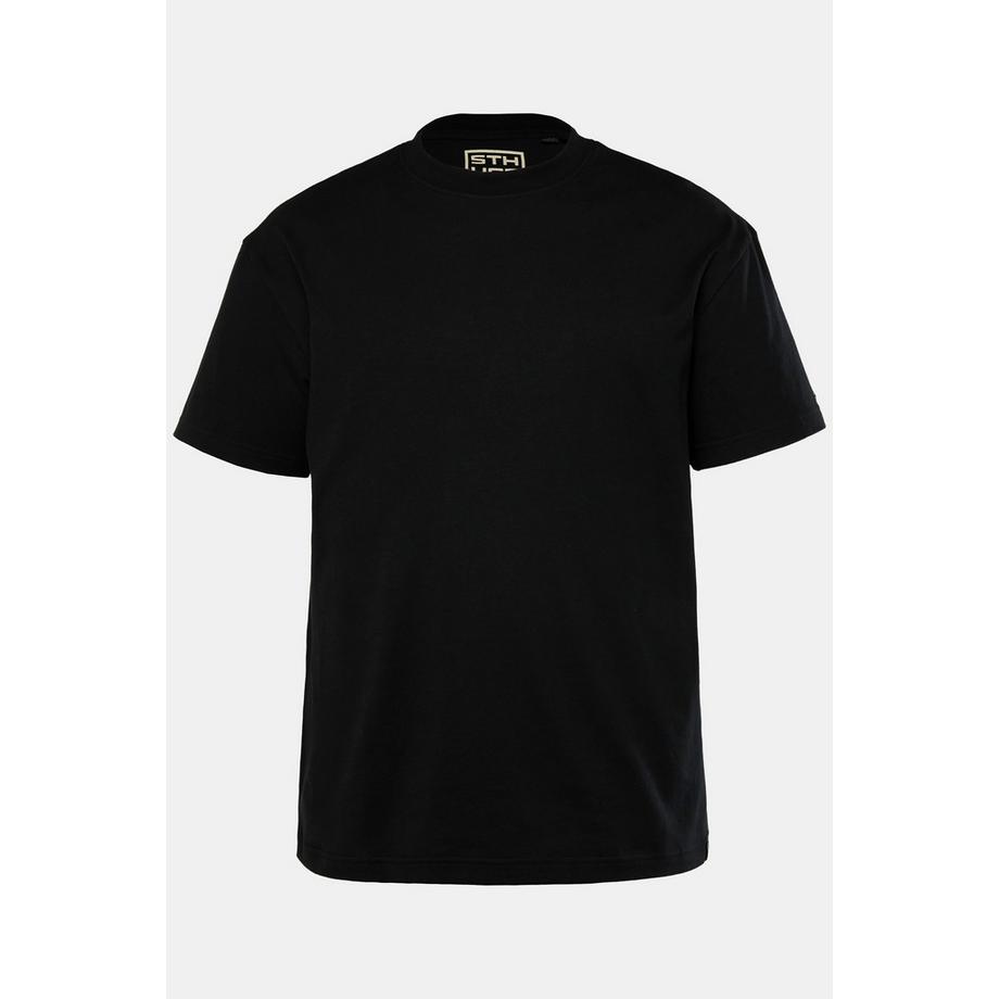 Sthuge Oversized Halbarm T-Shirt mit Rückenprint  