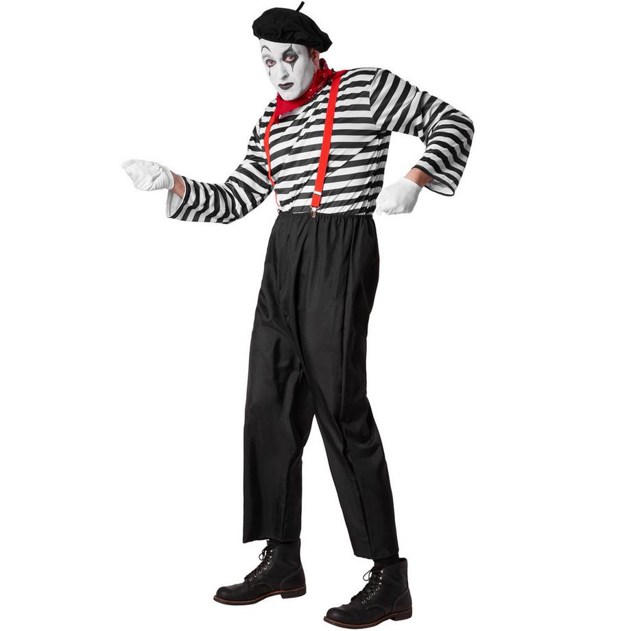 Tectake  Costume classico da mimo 
