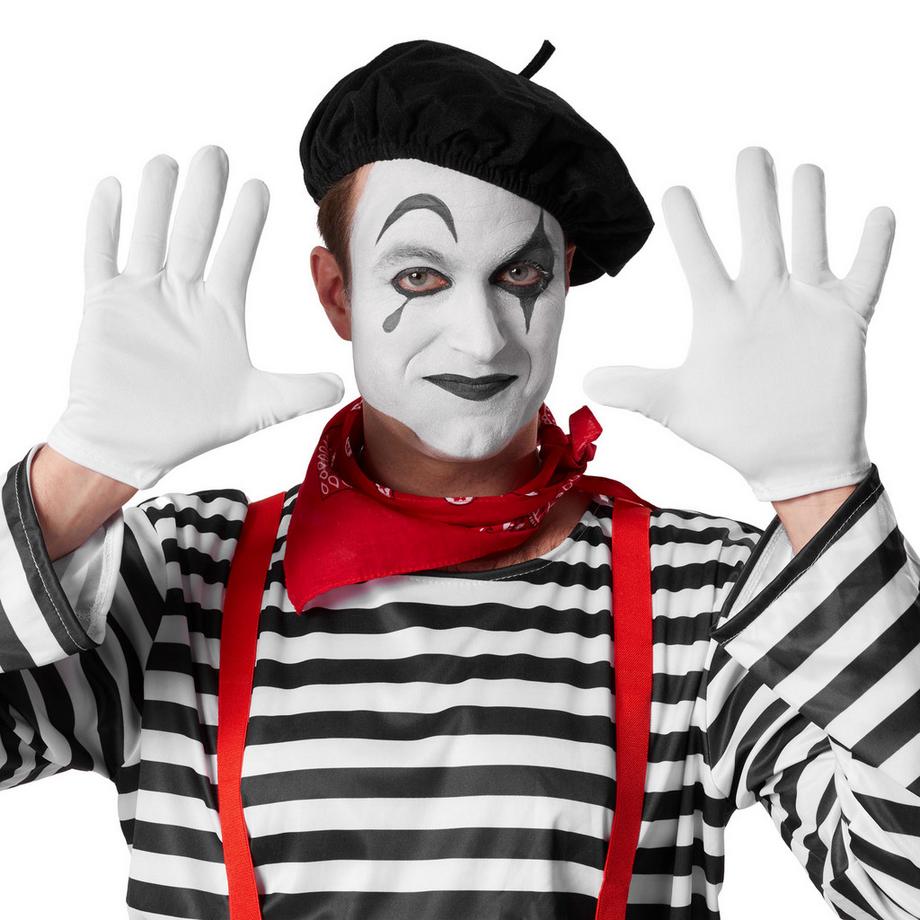 Tectake  Costume classico da mimo 