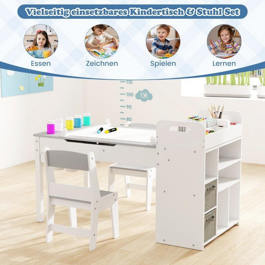 Set da tavolo per bambini con cavalletto