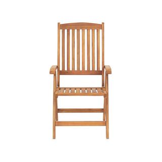 Beliani Set bistrot en Legno d'acacia Moderno JAVA  