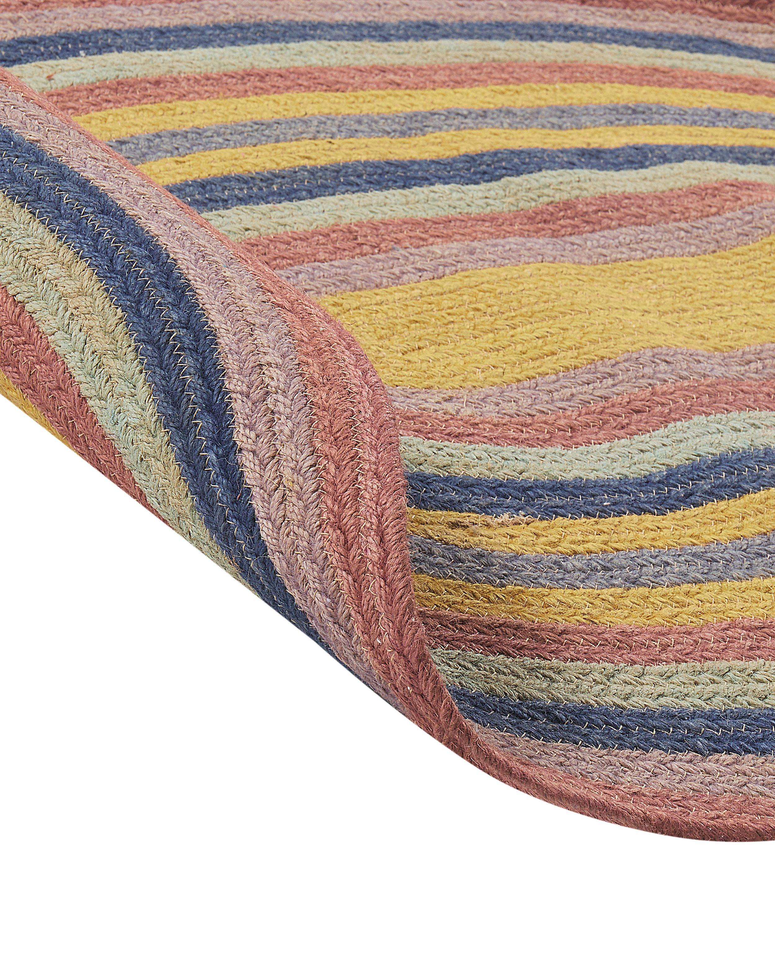 Beliani Tapis enfant en Jute Boho PEREWI  