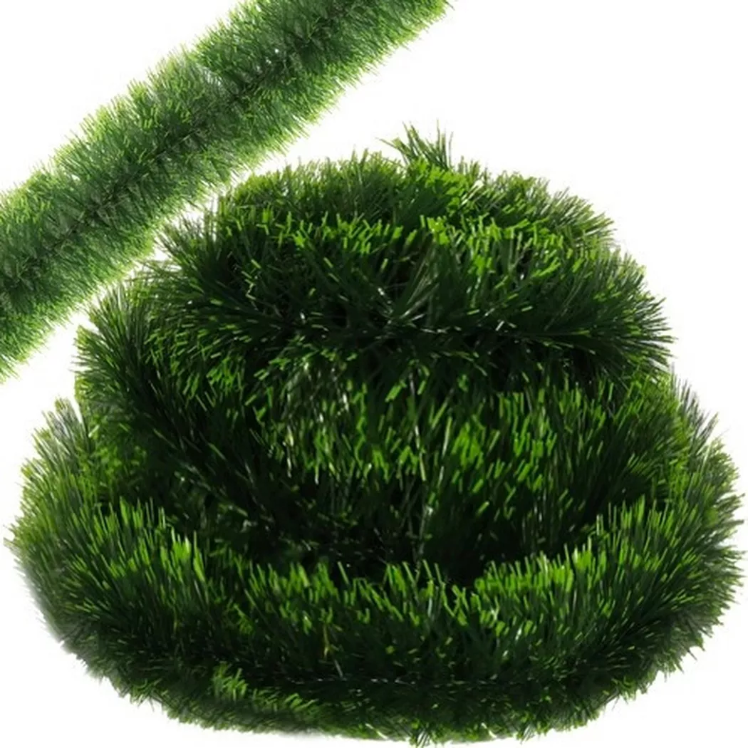 Ruhhy - Ghirlanda per albero di Natale - verde 6m  22308, One Size