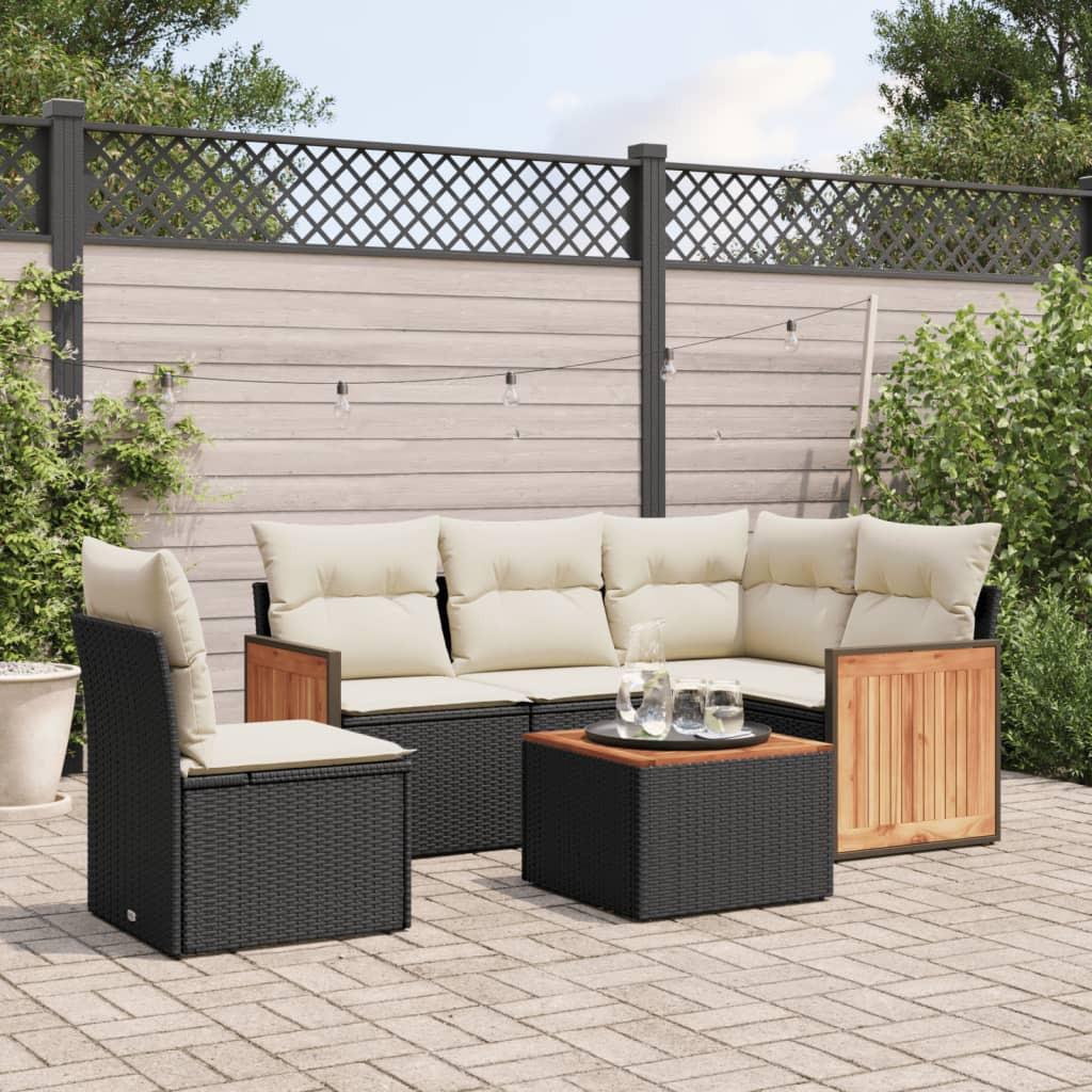 VidaXL Garten sofagarnitur poly-rattan  