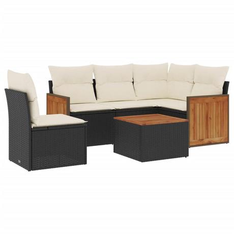 VidaXL Garten sofagarnitur poly-rattan  