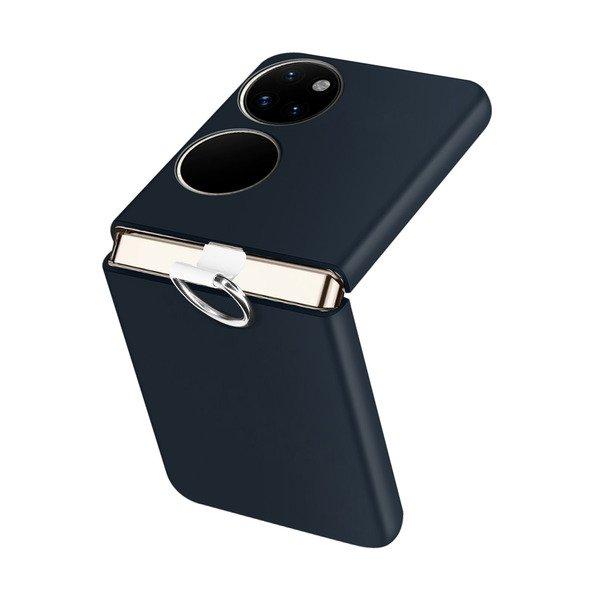 Avizar  Coque Bleue Huawei P50 Pocket avec Bague 