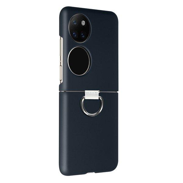 Avizar  Coque Bleue Huawei P50 Pocket avec Bague 