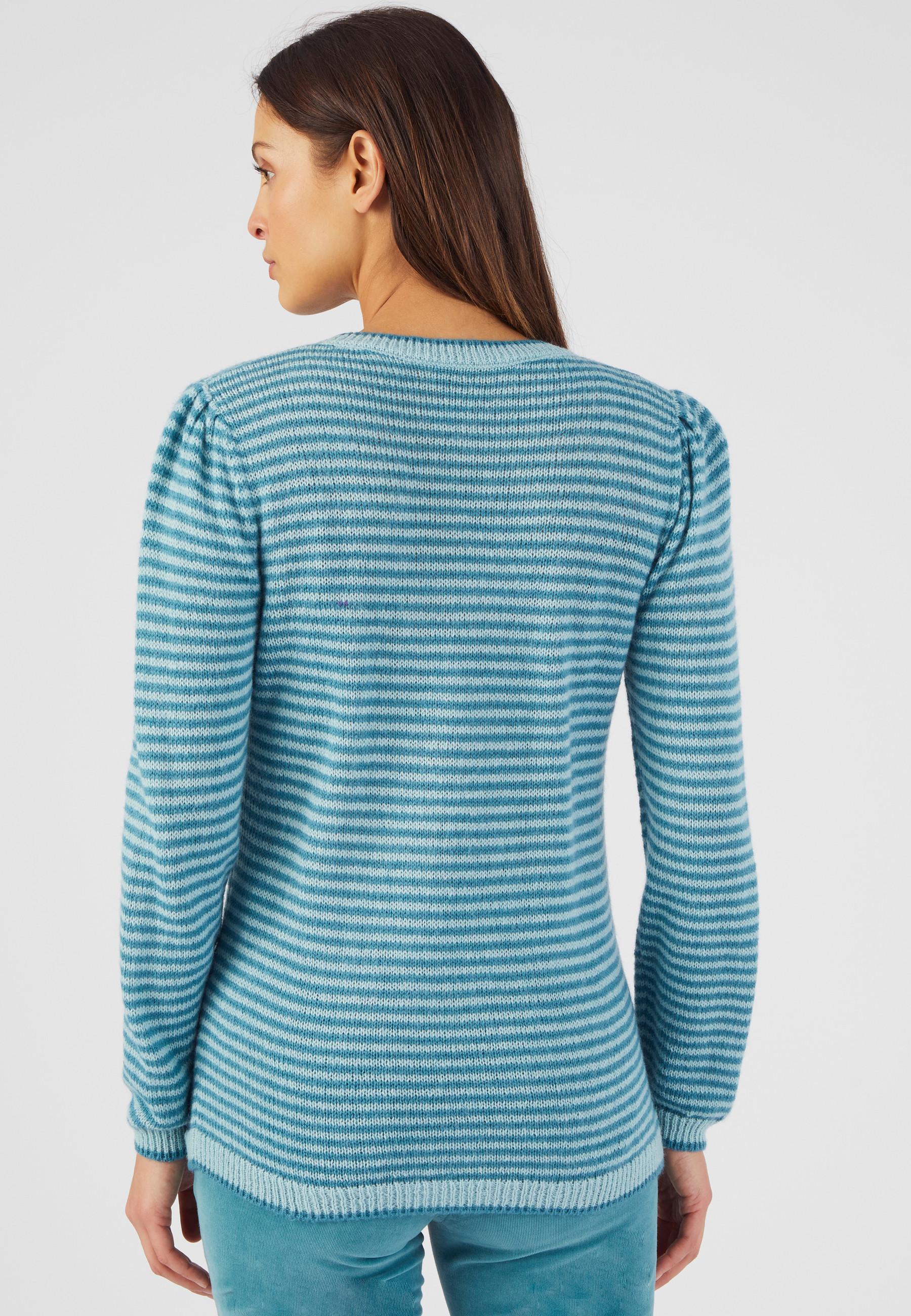 Damart  Gestreifter Pullover aus Wollmischung 