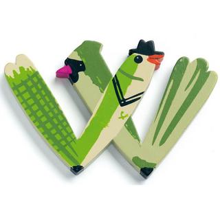 Djeco Buchstaben Tiere 2 W  