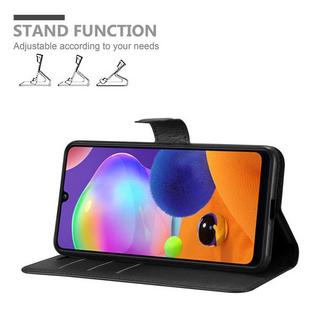 Cadorabo  Housse compatible avec Samsung Galaxy A31 - Coque de protection avec fermeture magnétique, fonction de support et compartiment pour carte 