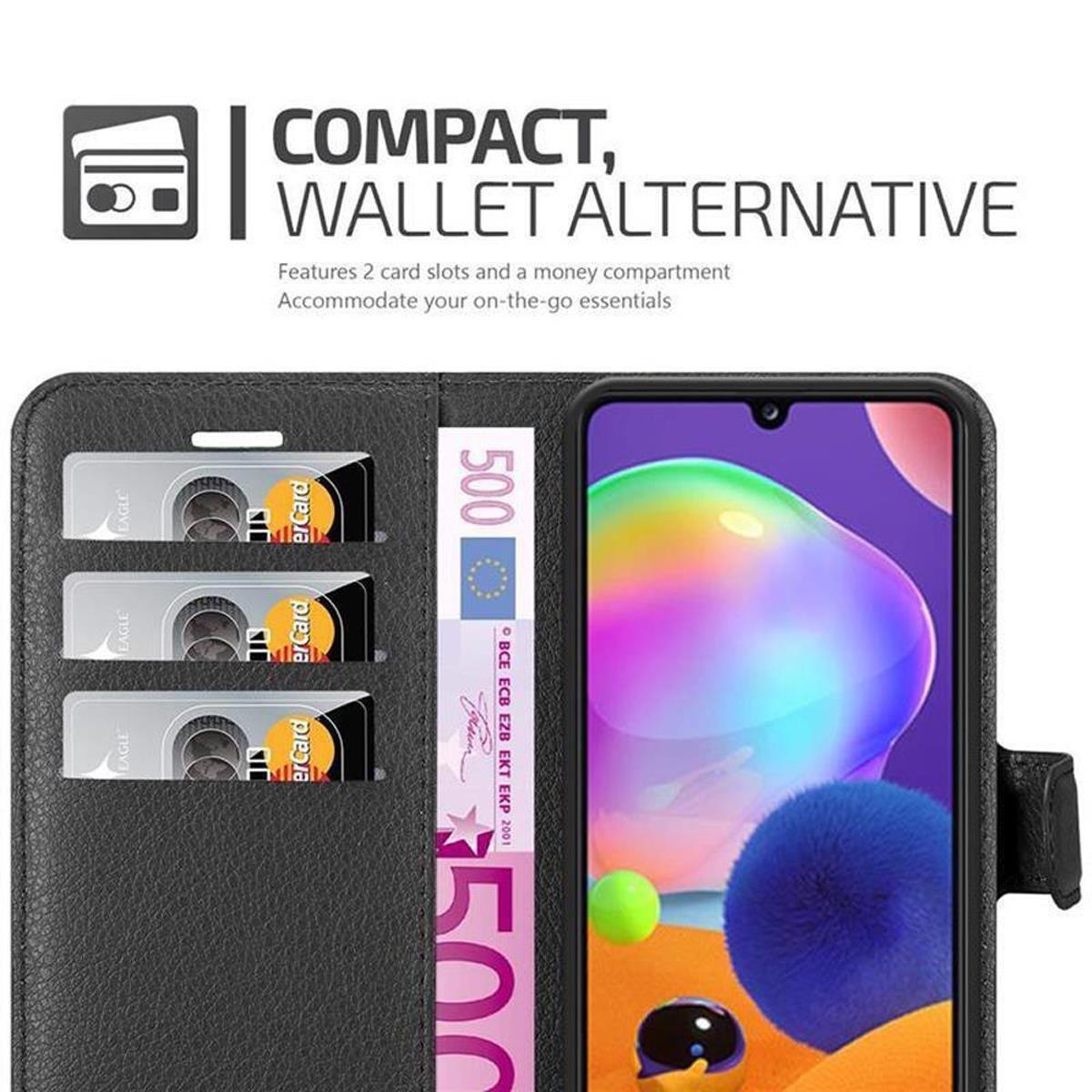 Cadorabo  Housse compatible avec Samsung Galaxy A31 - Coque de protection avec fermeture magnétique, fonction de support et compartiment pour carte 