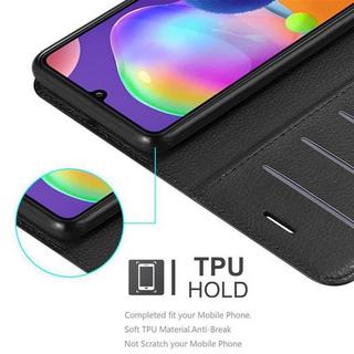 Cadorabo  Housse compatible avec Samsung Galaxy A31 - Coque de protection avec fermeture magnétique, fonction de support et compartiment pour carte 