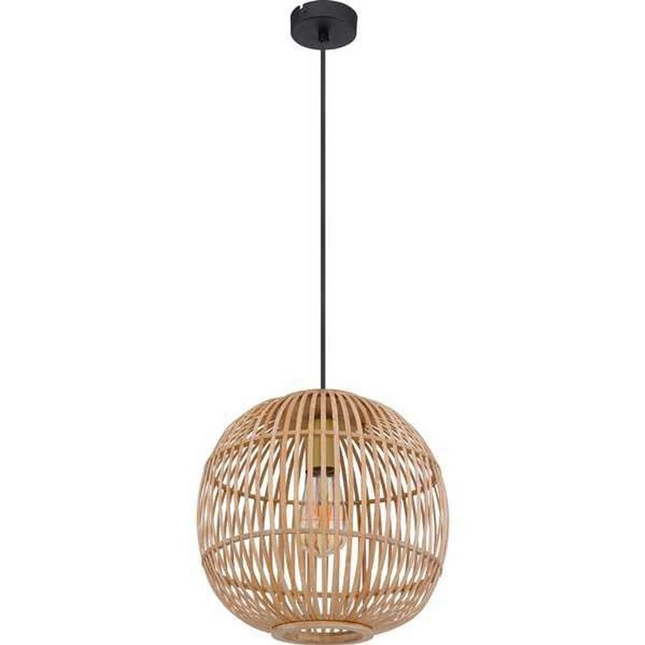 mutoni Lampada a sospensione Hildegard bambù naturale 1xE27  