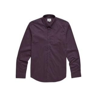 BEN SHERMAN Camicia Micro Geo Print Maniche Lunghe  