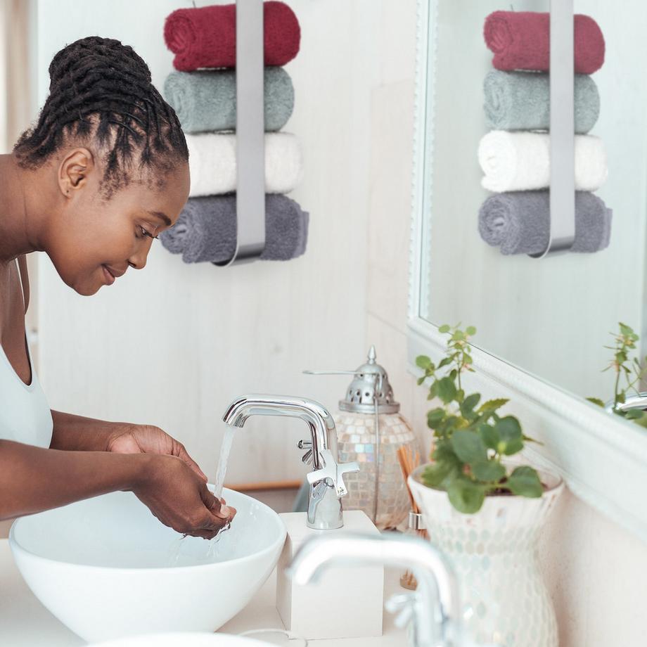 B2X Portasciugamani in acciaio inox  