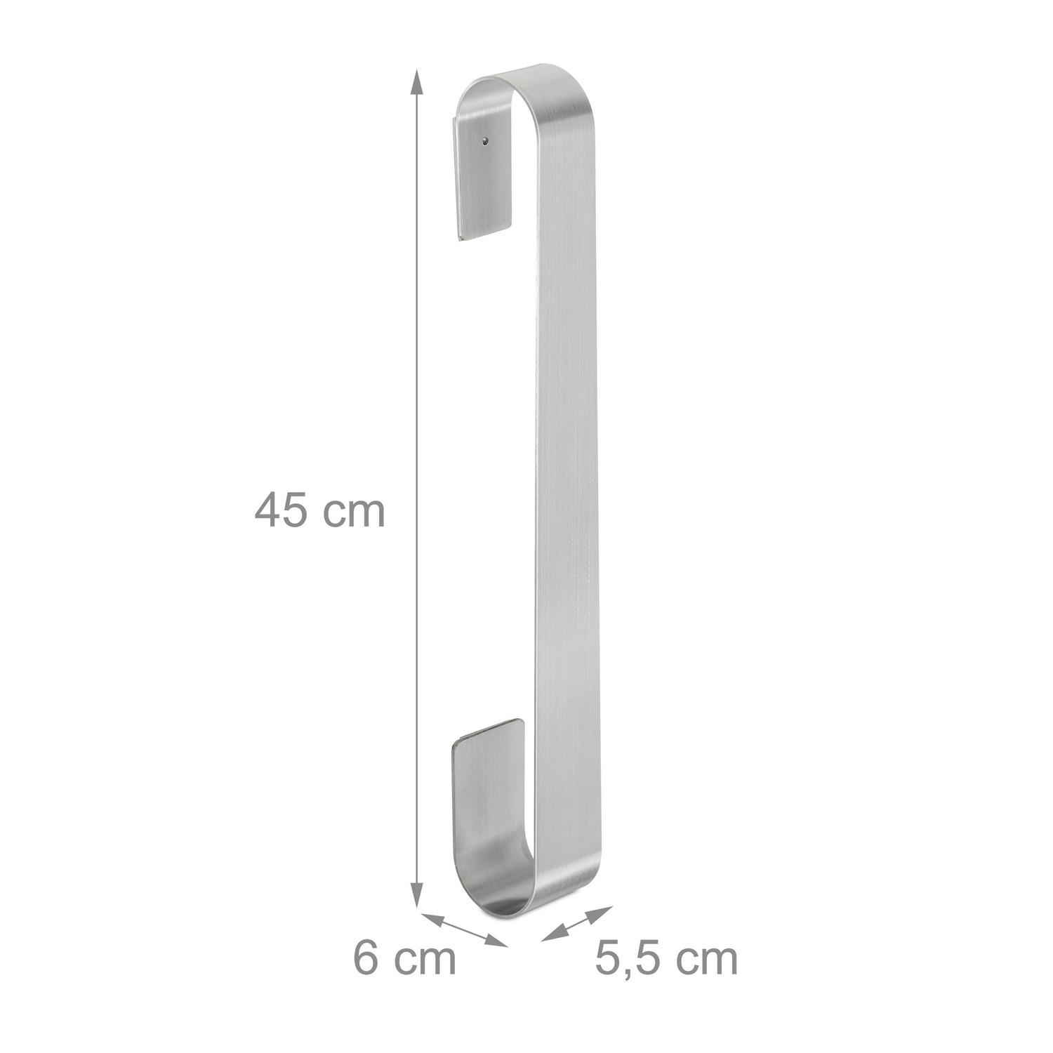 B2X Porte-serviettes en acier inoxydable  