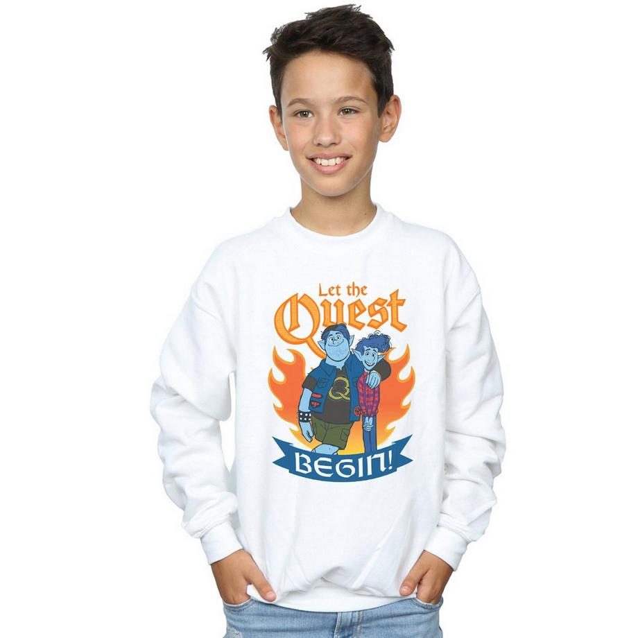Disney  Onward Let The Quest Begin Sweatshirt 