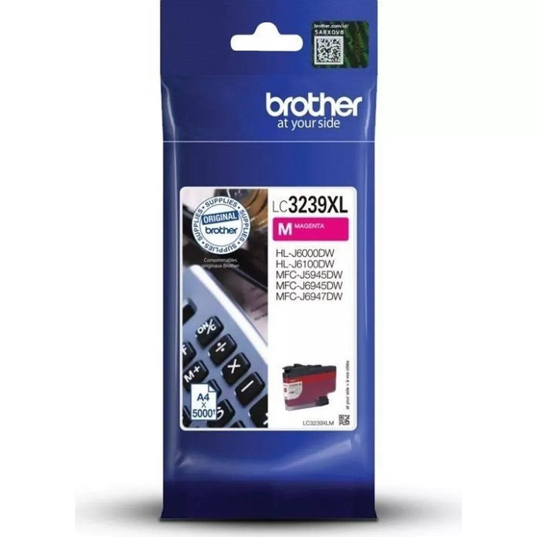 Brother – Tintenpatrone HY magenta LC-3239XLM MFC-J5945DW 5000 Seiten, One Size