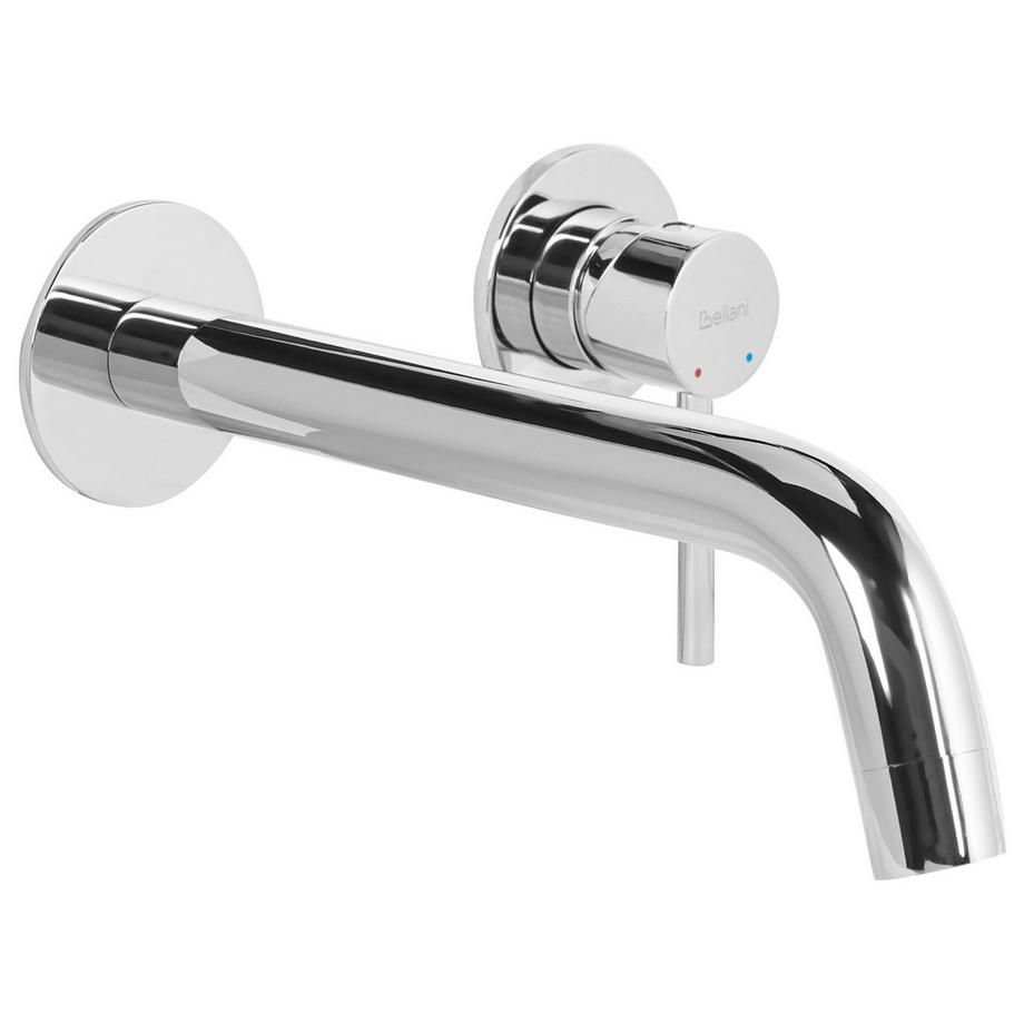Robinet de lavabo mural en Laiton  TRAFUL