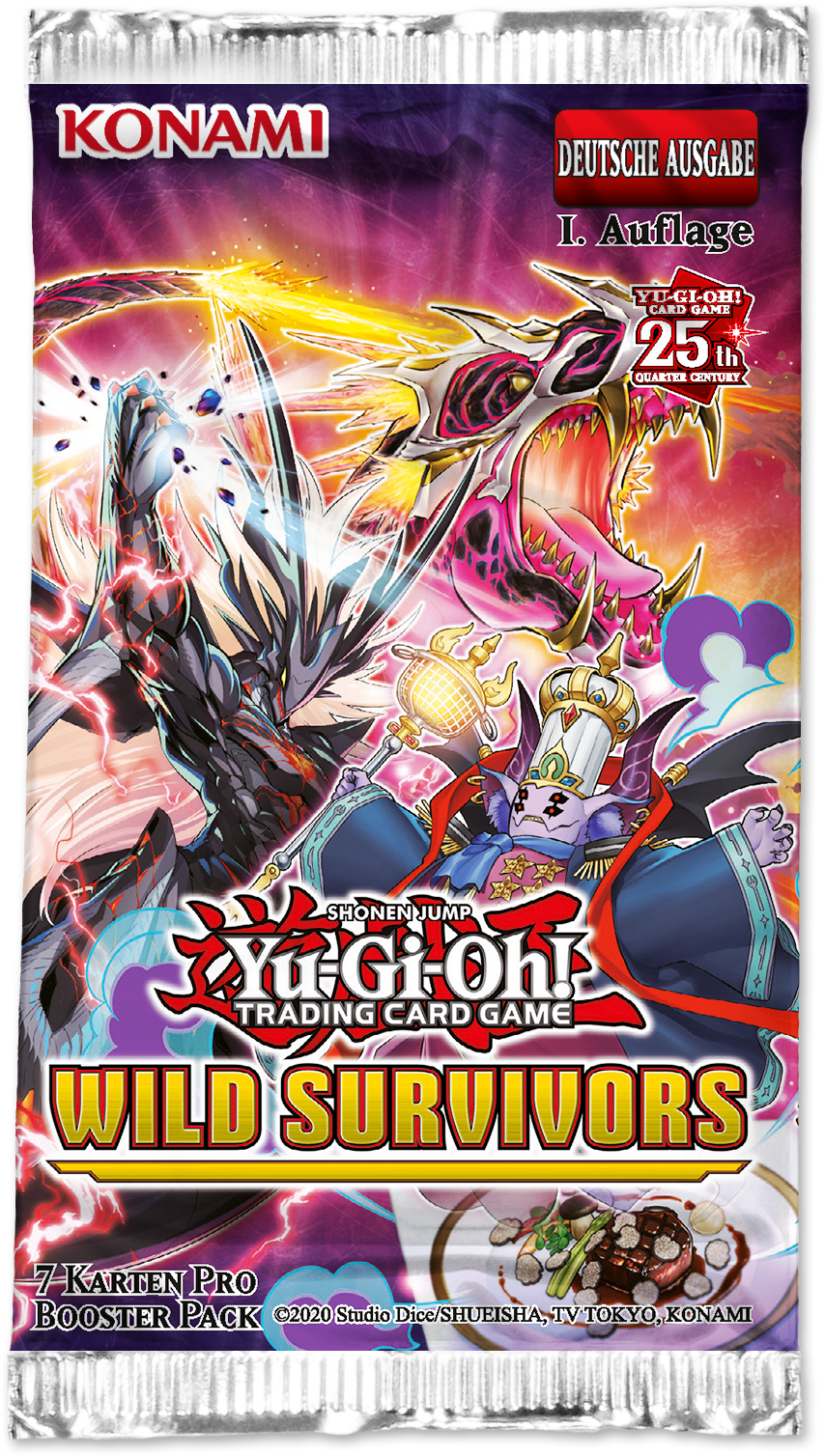 Yu-Gi-Oh!  Wild Survivors Booster  - DE 