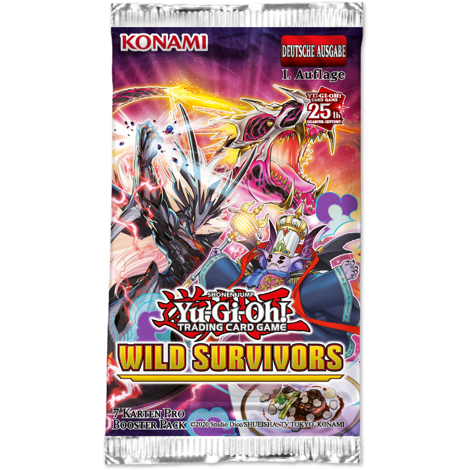 Yu-Gi-Oh!  Wild Survivors Booster  - DE 