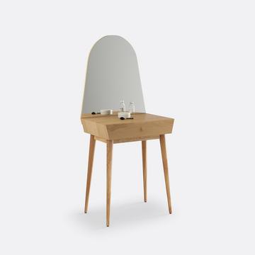 Frisiertisch Clairoy mit 1 Schublade