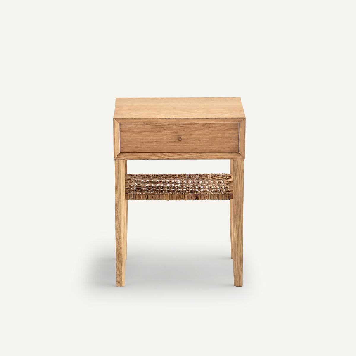 AM.PM Nachttisch aus massiver Eiche und Eichenfurnier  