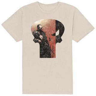 The Punisher Punisher T-Shirt Stampa Grafica Teschio  