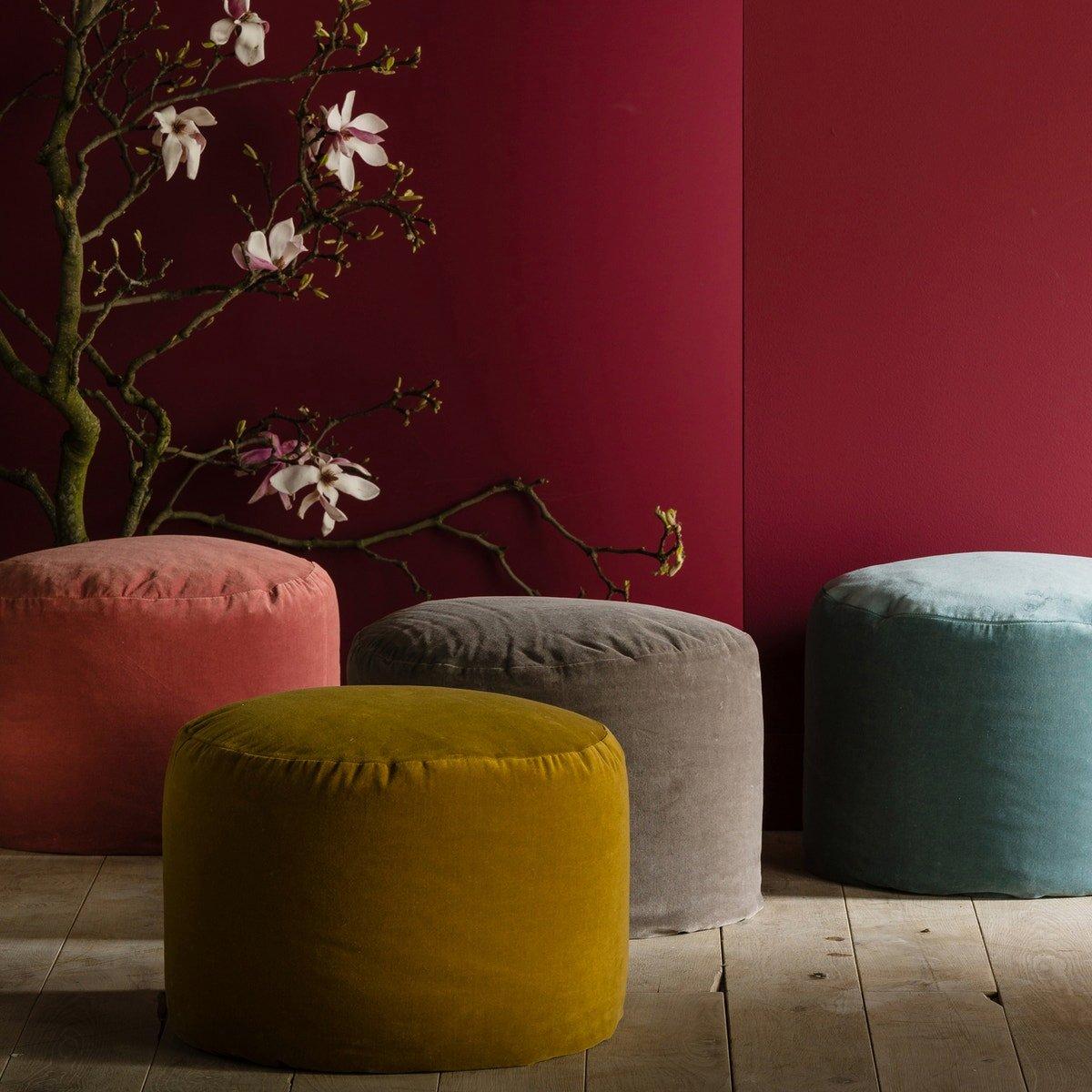 La Redoute Intérieurs Pouf velours Velvet  