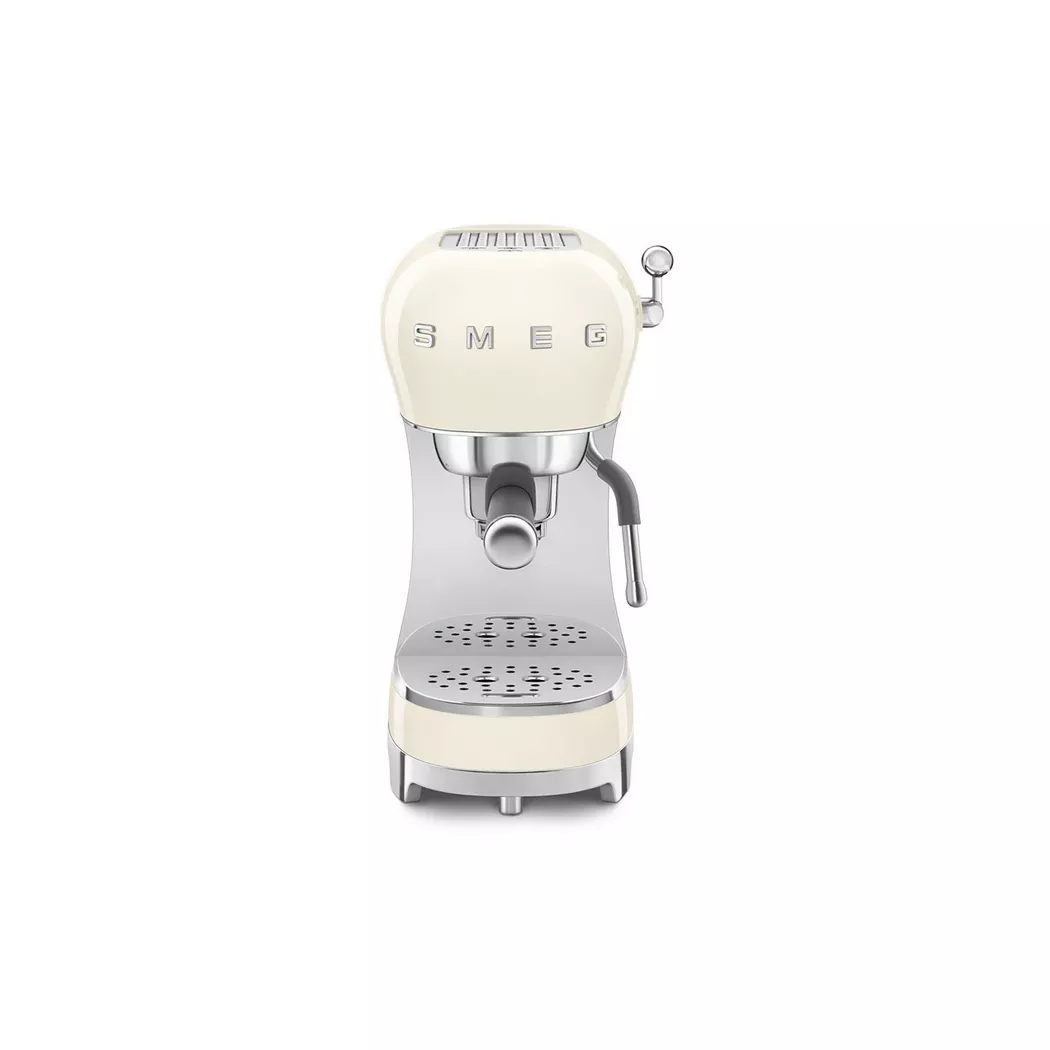 smeg – Manuelle Espresso-Kaffeemaschine Creme, Creme