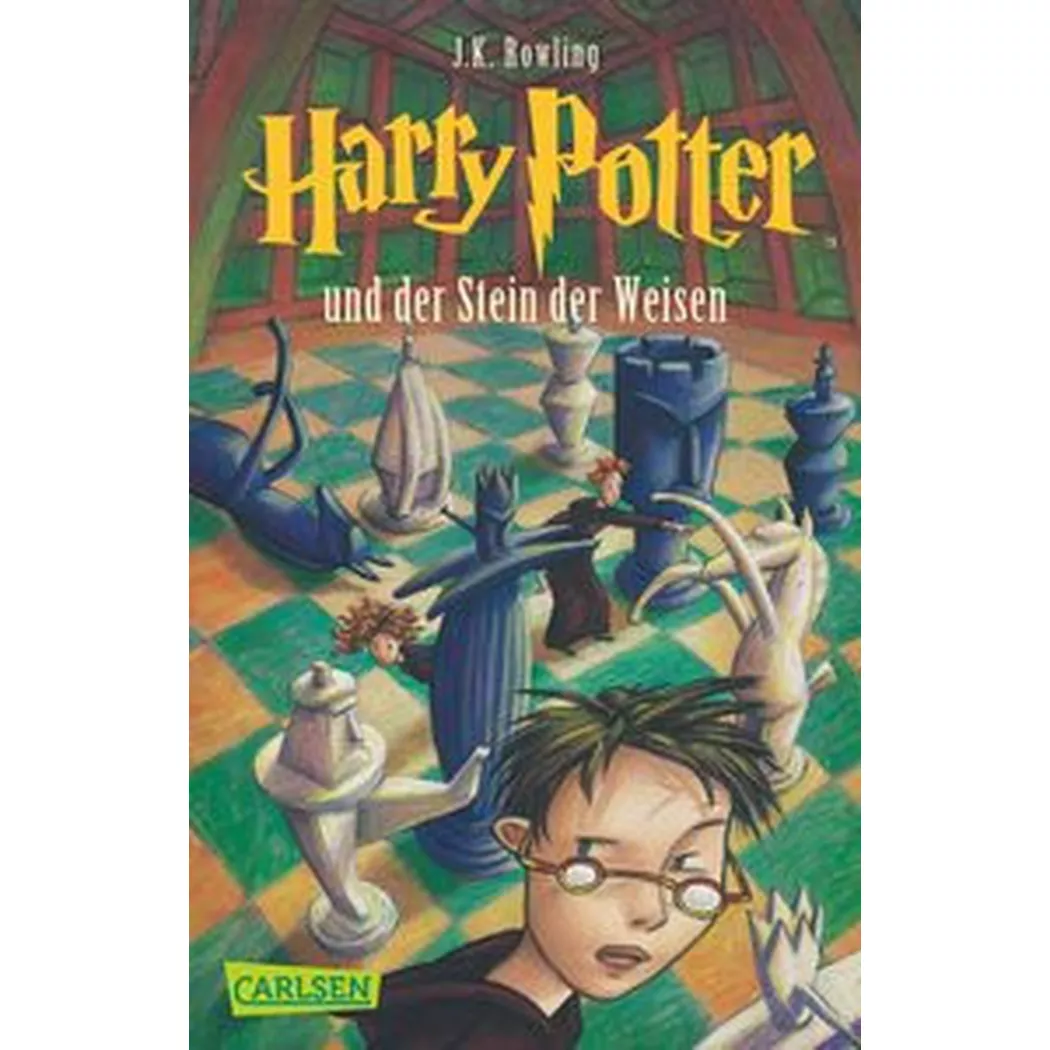Carlsen - Harry Potter und der Stein der Weisen (Harry Potter 1), Rowling, J.K./ Fritz, Klaus (Übersetzung), Multicolor