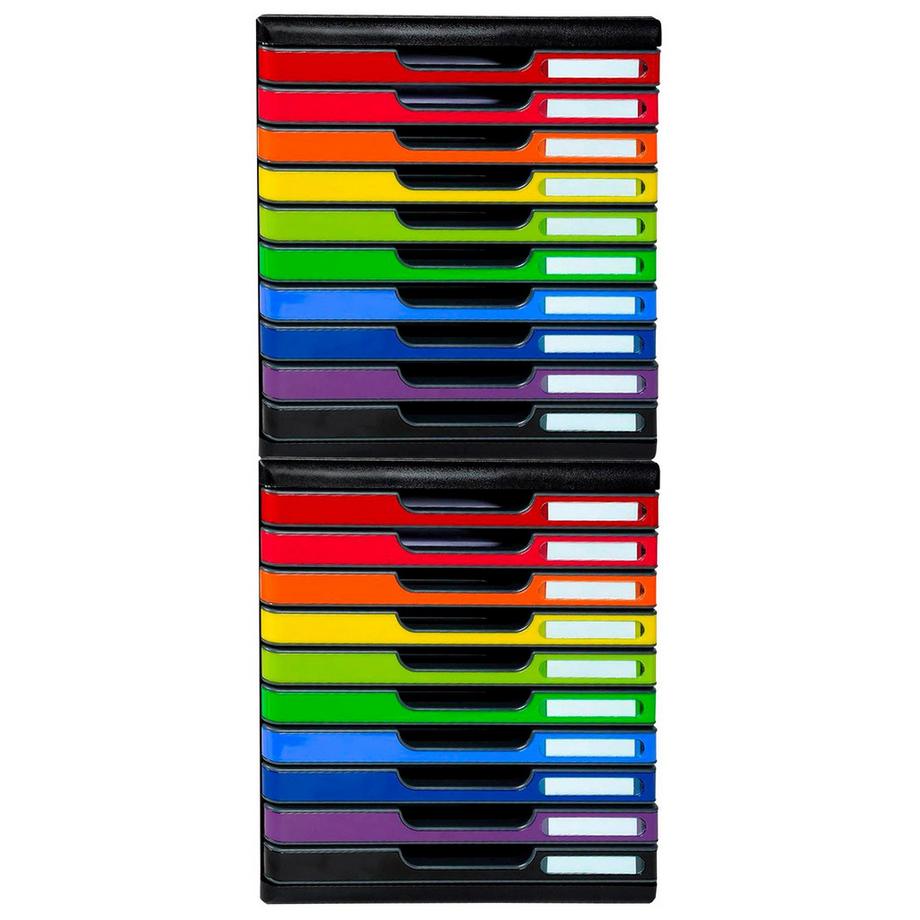 Exacompta Cassettiera Modulo Iderama 10 cassetti chiusi  