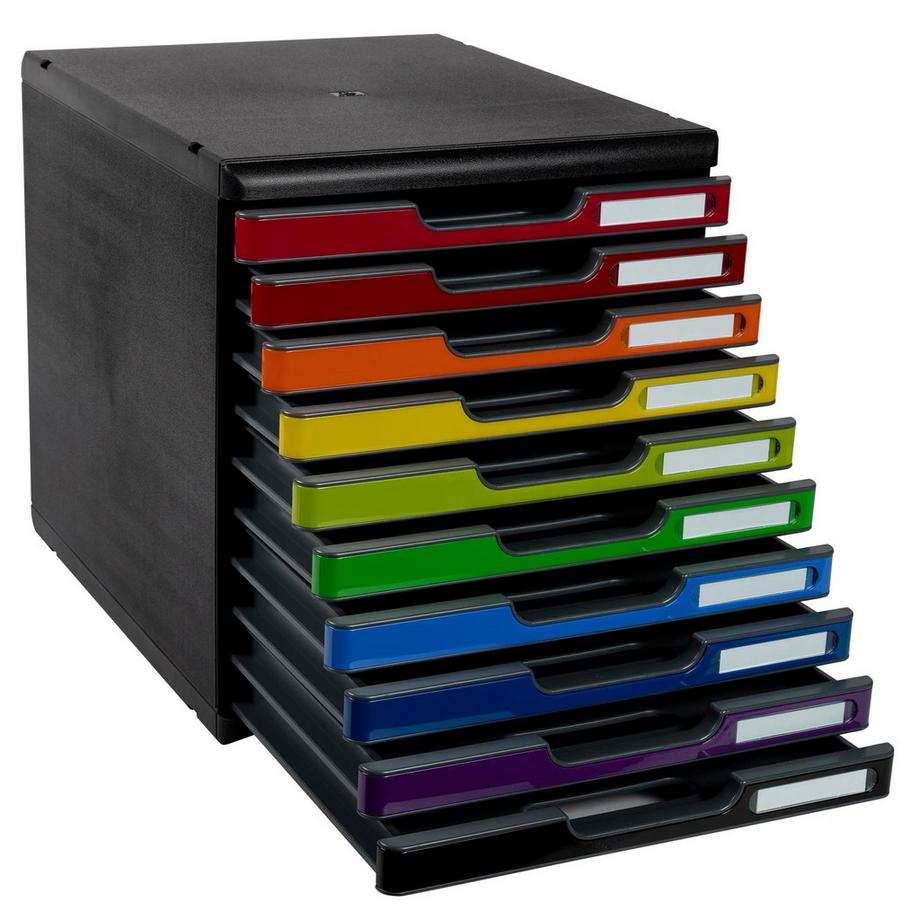 Exacompta Cassettiera Modulo Iderama 10 cassetti chiusi  