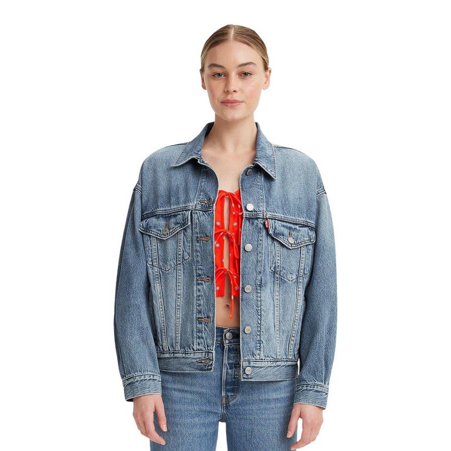 Levis Veste en Jean avec Poches Poitrine  