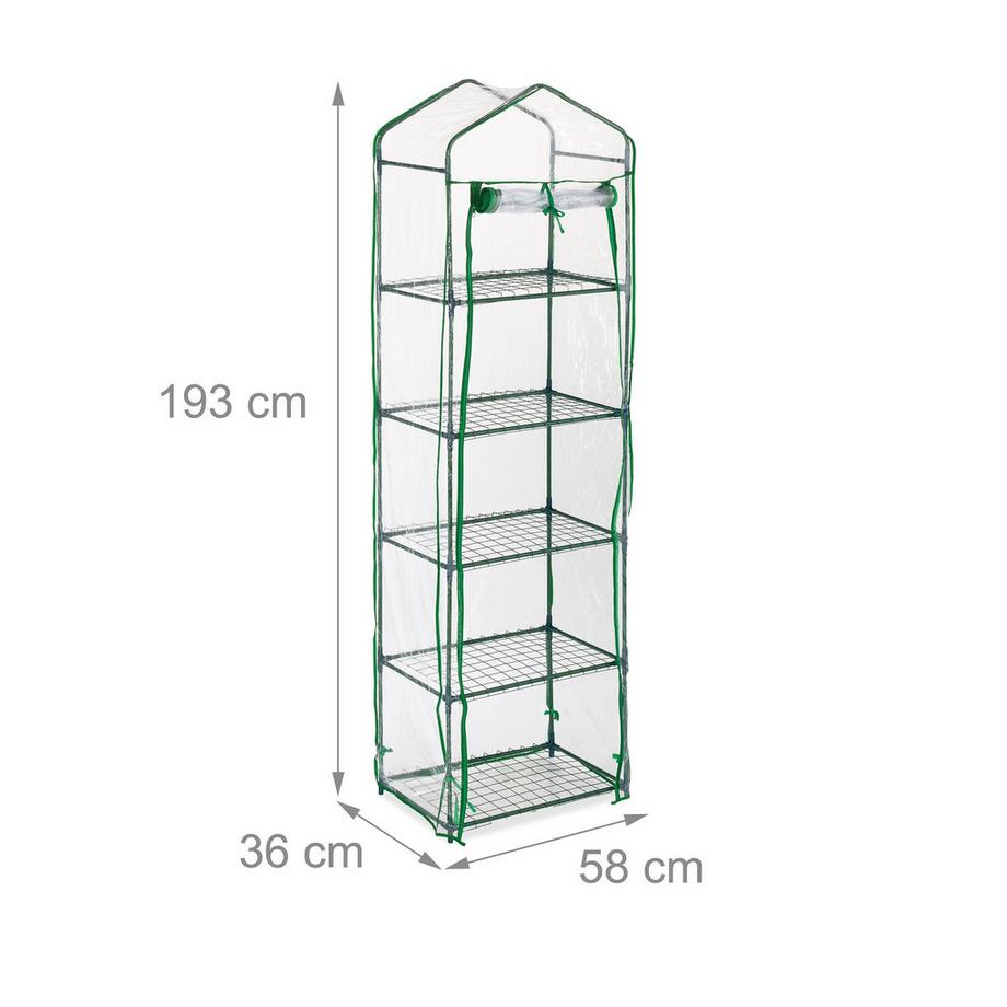 B2X Serre de balcon avec film PVC  