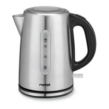Rotel U2822CH bollitore elettrico 1,7 L 2200 W Nero, Argento