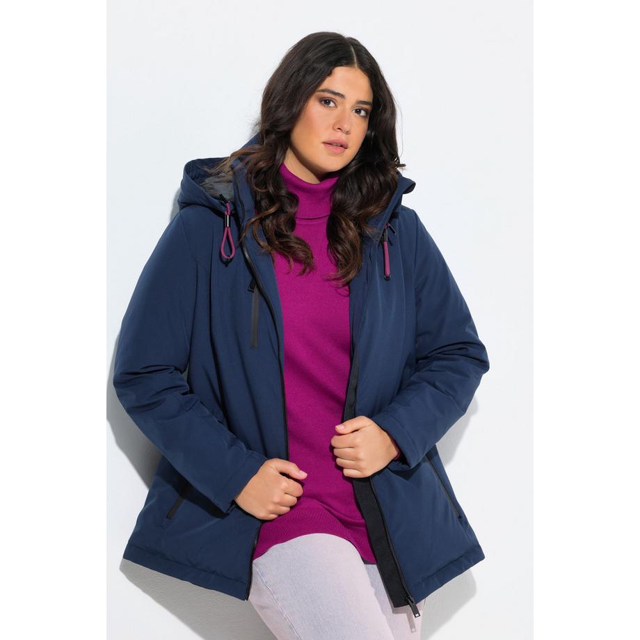 Ulla Popken HYPRAR Veste Fonctionnelle Déperlante à Capuche  