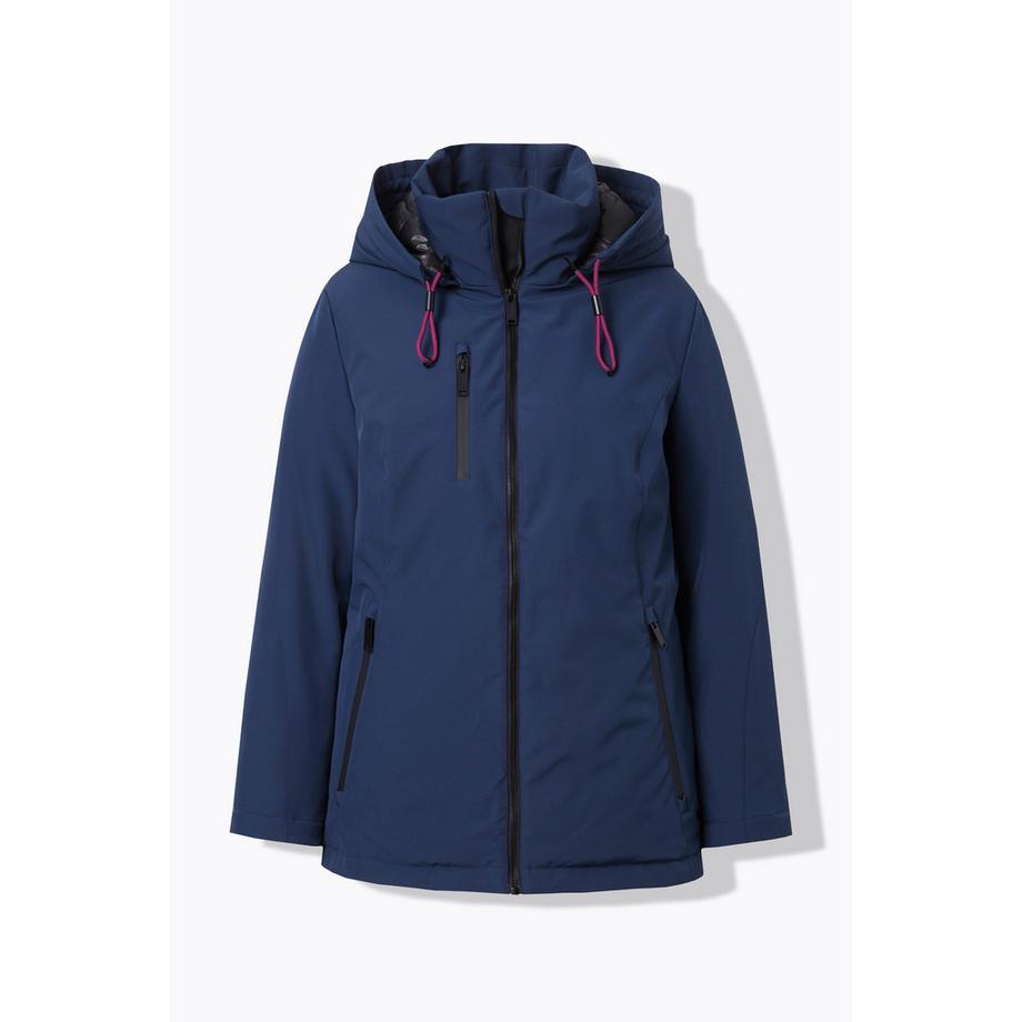 Ulla Popken HYPRAR Veste Fonctionnelle Déperlante à Capuche  