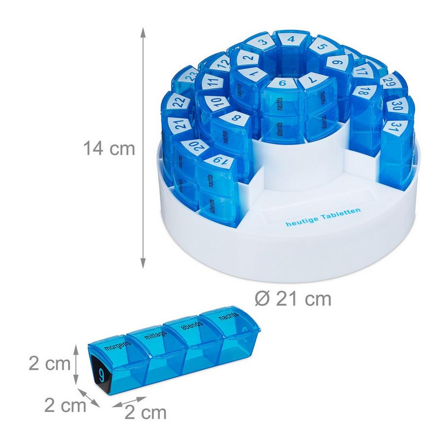B2X Tablettenpackung für 1 Monat  