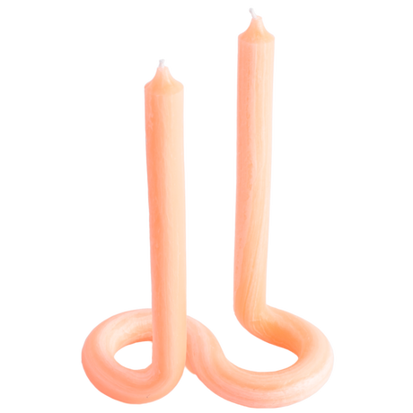 Twist Candles Orange  
