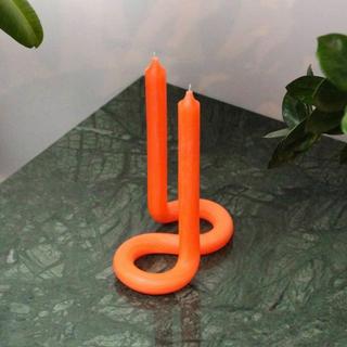 Twist Candles Orange  
