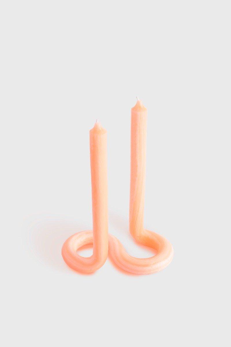 Twist Candles Orange  