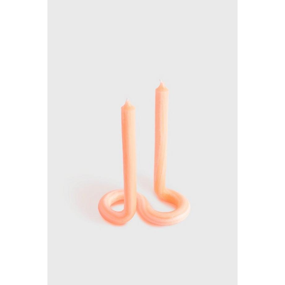 Twist Candles Orange  